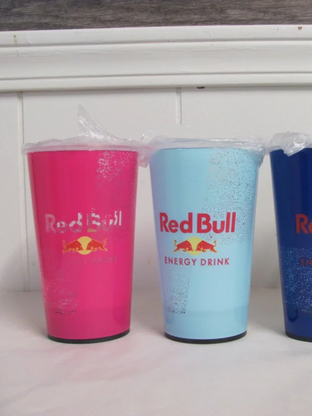 RED BULL CUPS NIP